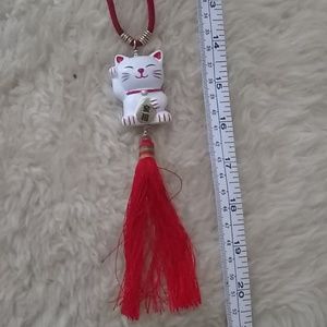 JAPANESE LUCKY CAT NECKLACE